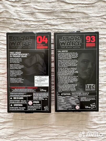 Hasbro Star wars фигурки Кал Кетис и Штурмовик