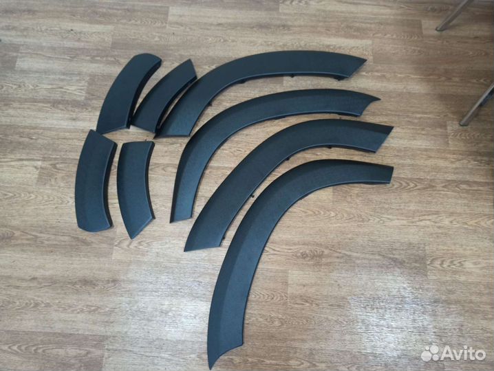 Накладки на колесные арки Рено дастер 2015