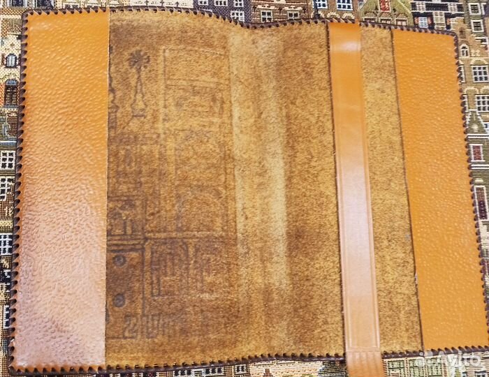 Кожаная обложка для книг СССР, закладки