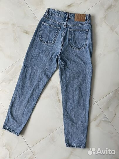 Джинсы zara mom fit 38 / mex 28