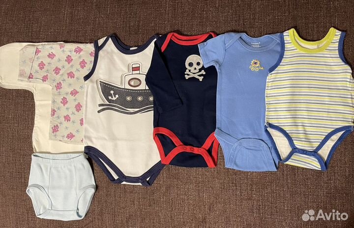 Вещи пакетом на мальчика от 0-12 мес