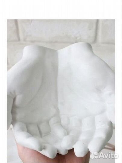 Конфетница гипсовая