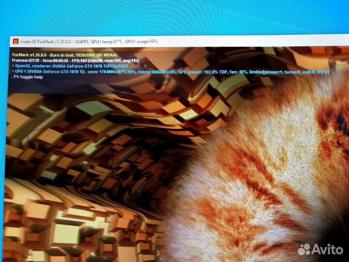 Gtx 1070 Ti 8Gb Gddr5 Palit Jetstream/Идеал