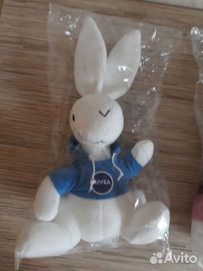 Плюшевый заяц новый