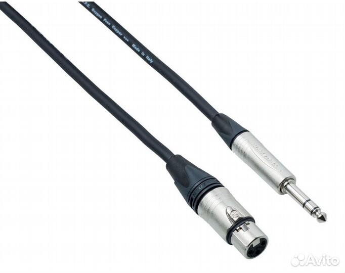 Кабель межблочный XLR-F-Jack Bespeco ncsma300 3 m