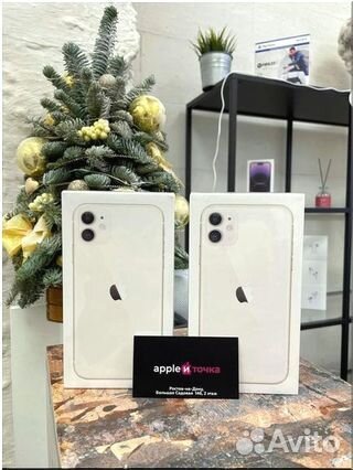 iPhone 11 64 White и чехол