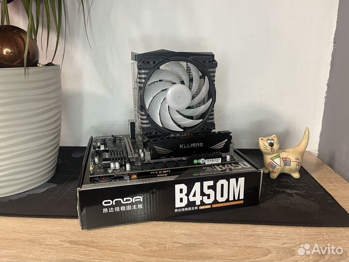 Ryzen 7 3700x + a520m+ 32gb ddr4 + cooler