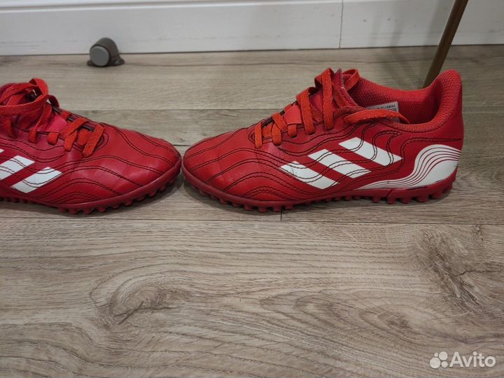 Футбольные детские бутсы adidas copa 32 размер