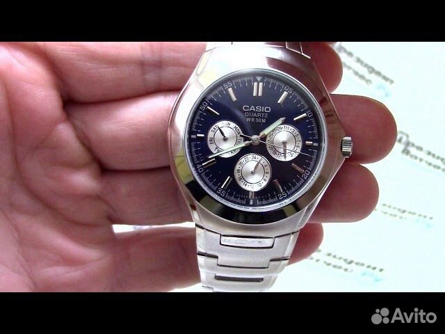 Часы casio mtp-1247d-2avdf