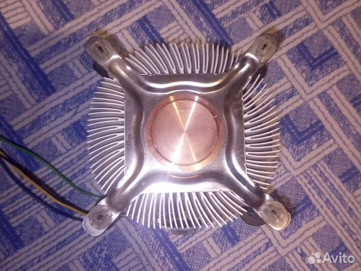 Процессор с кулером 775