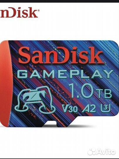 Карта памяти Sandisk Gameplay, Extreme, Pro 1 Tb