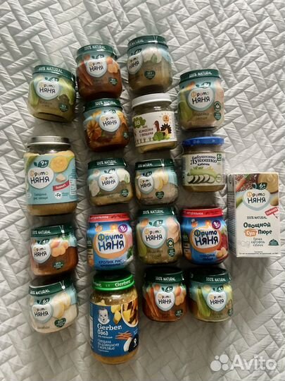 Детское питание пюре