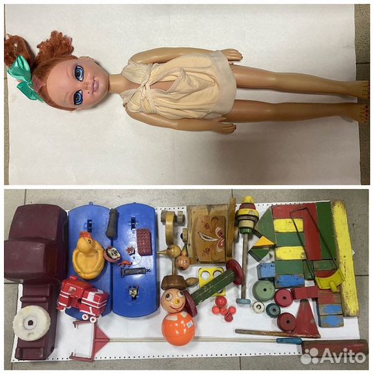 Детские игрушки СССР разобранные