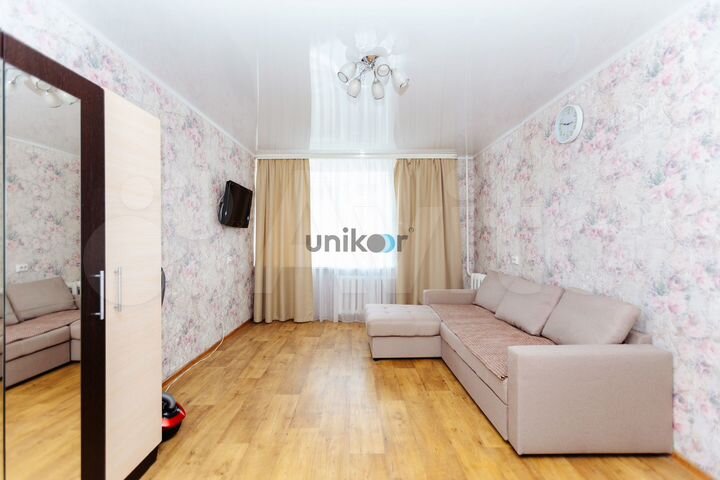 Комната 18,9 м² в 1-к., 4/9 эт.