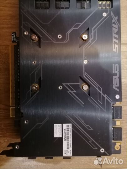 Видеокарта Asus rog strix gtx 1070ti 8 gb