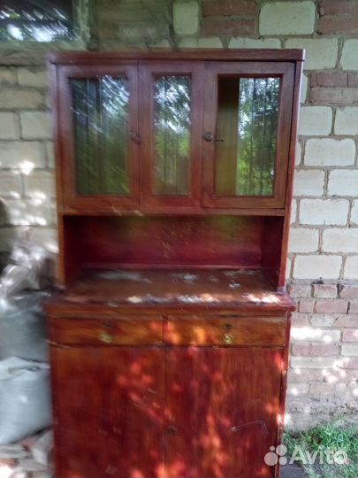 Зеркало старинное комод буфет