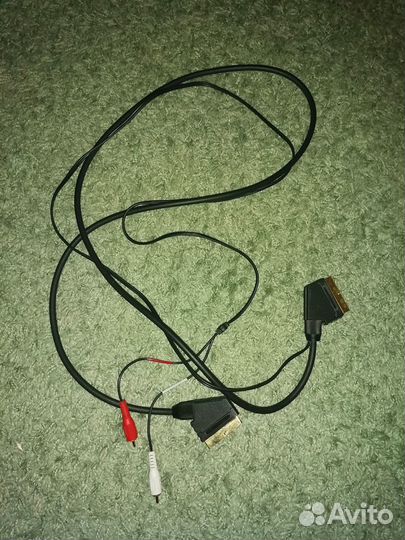 Кабель scart/scart - RCA