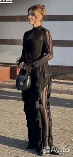 Вечернее платье 48 размер длинное