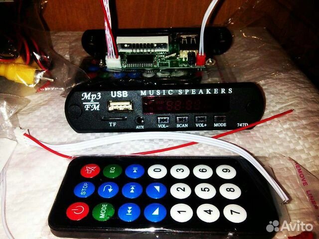 Mp3 плеер с blutooth,SD, USB,FM