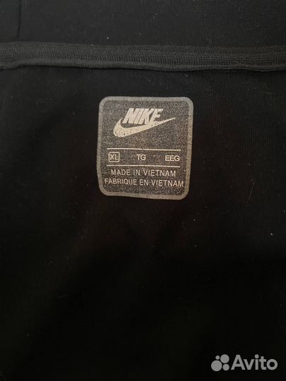 Nike Tech Fleeceкостюм черно-серый