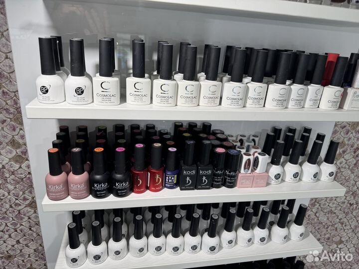 Гель лаки для маникюра набор бу