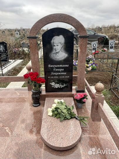 Памятники Уфа. Гранит, Мрамор. Облагораживание