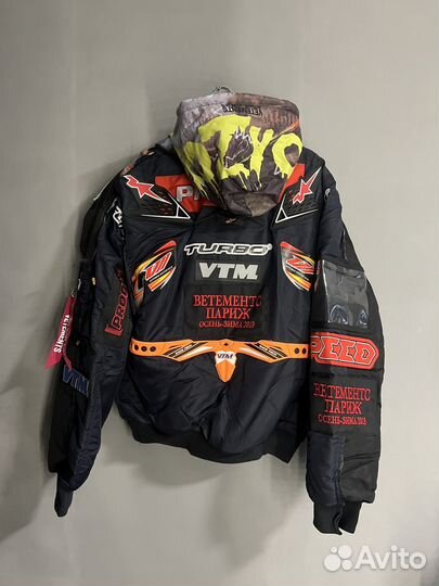 Vetements Racing Bomber Бомбер