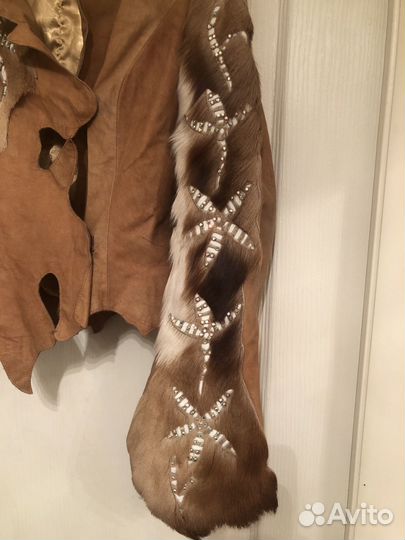 Куртка кожаная женская 42 44