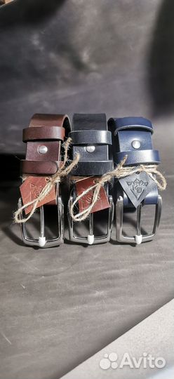 Ремень мужской натуральная кожа