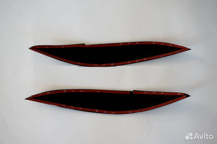 Реснички на фары для Toyota Allex Runx 2004-2006