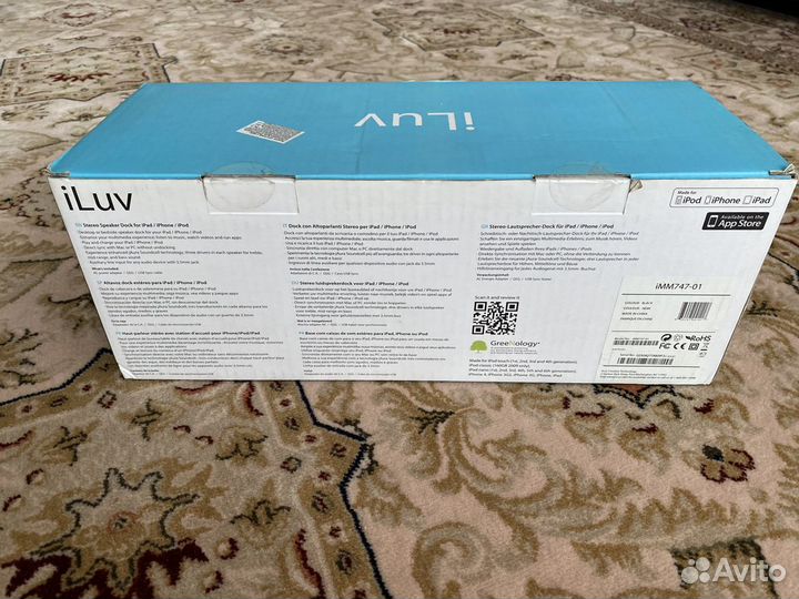 Док-станция с акустикой iLuv iMM747