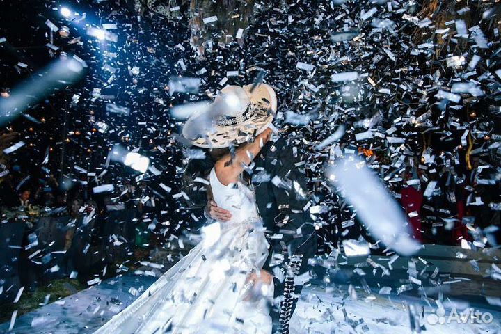 Конфетти на праздник/мероприятие/Конфетти пушка