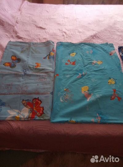 Одеяло байковое детское и пододеяльник