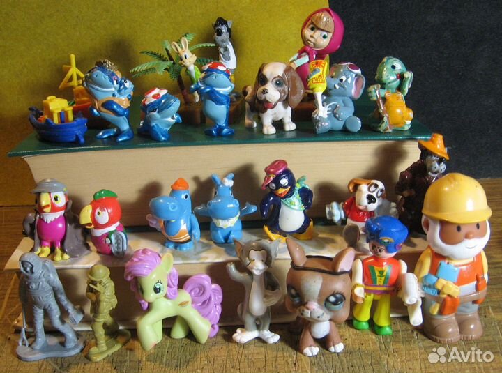 Игрушки. Фигурки, киндеры, пупс, конструктор