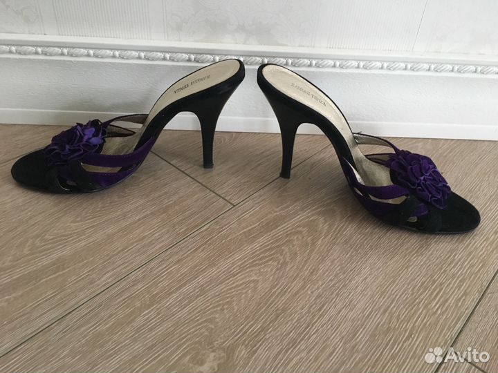 Босоножки Италия. Новые. Нат. замша