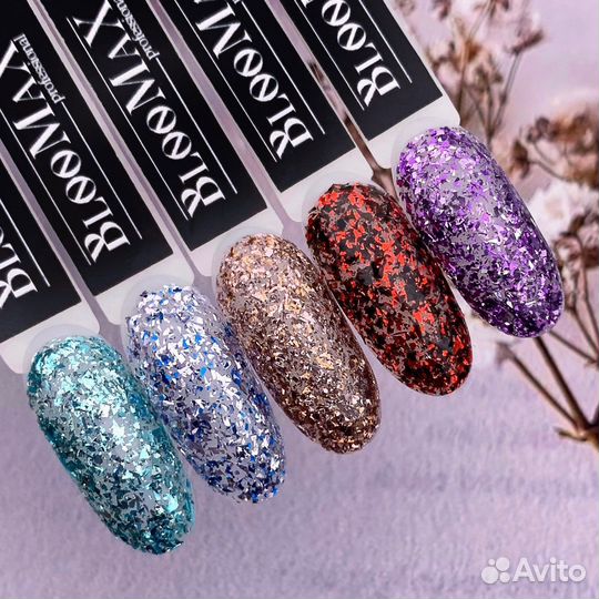 Гель лак для маникюра,жидкая фольга