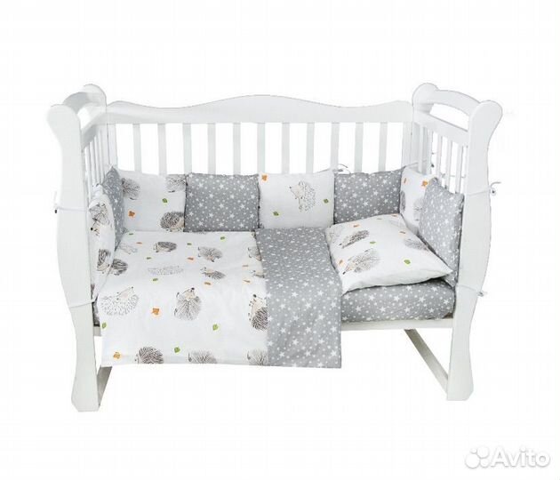 Бортики на кроватку