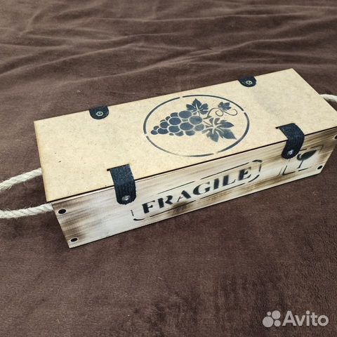 Коробка подарочная деревянная