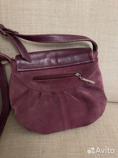 Сумка женская замшевая