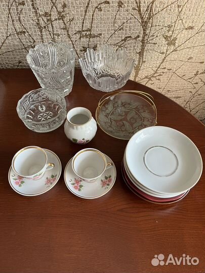 Хрусталь, фарфор СССР