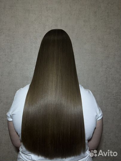 Кератиновое выпрямление Ботокс волос