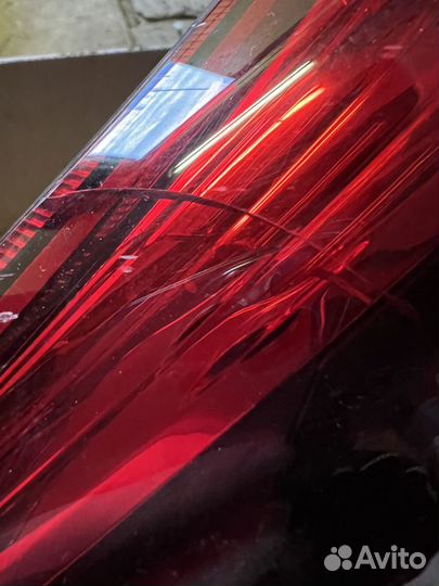 Задняя оптика Kia Rio x line левый задний фонарь