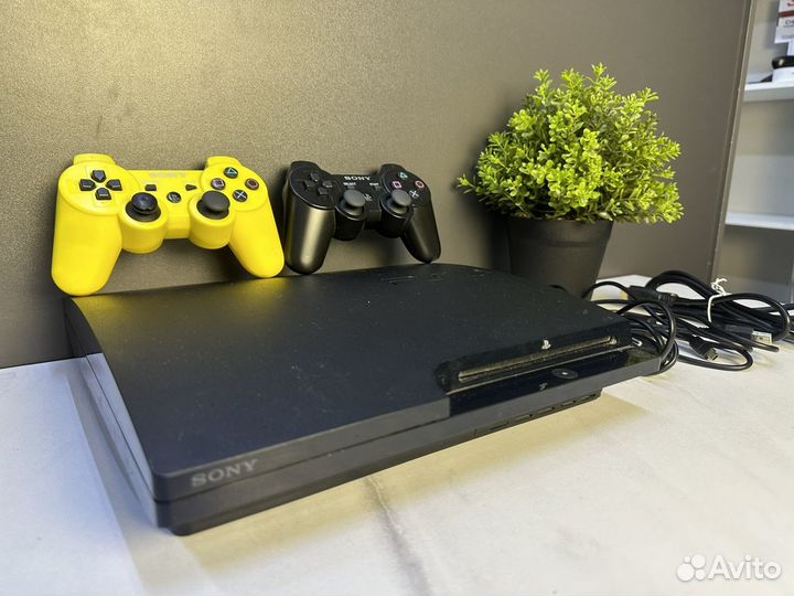 Sony PS3 slim прошитая 320gb