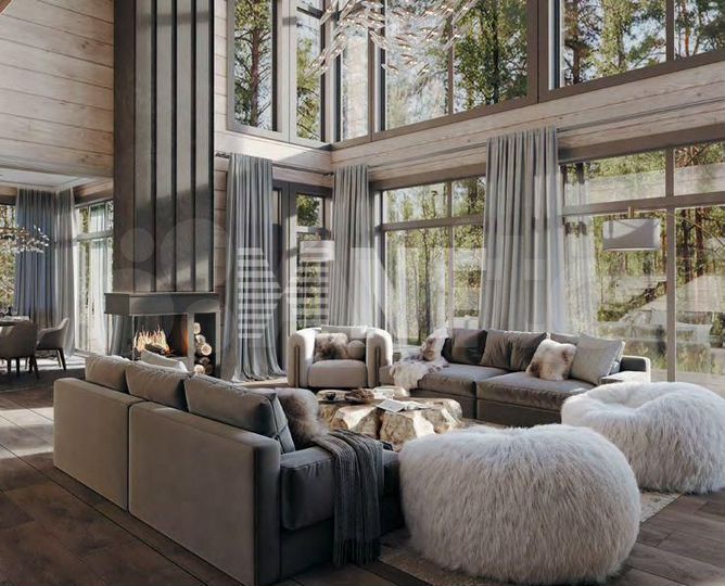 Дом 550 м² на участке 24,8 сот.