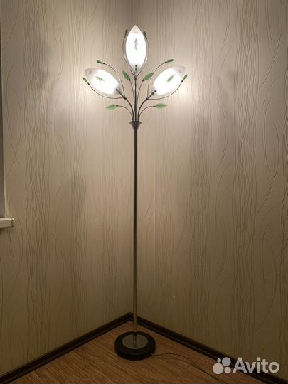 Торшер напольный бу