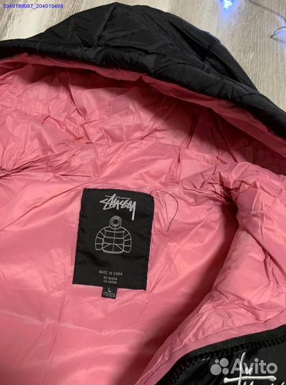 Модный пуховик Stussy для активных