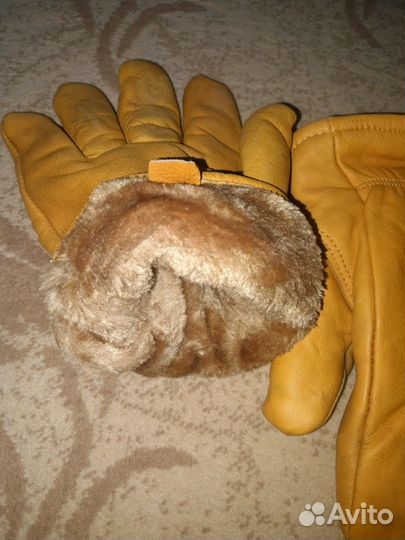 Перчатки кожа