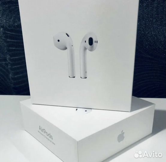 Беспроводные наушники apple airpods 2