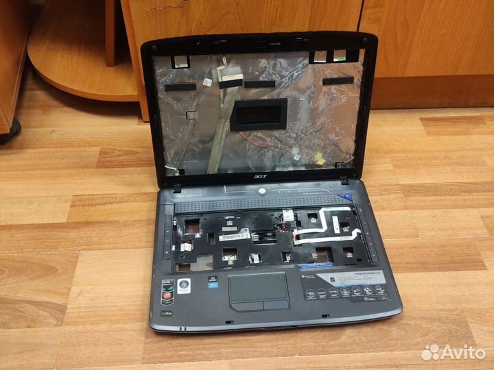 Корпус от ноутбука Acer aspire 5530, Asus k70AB