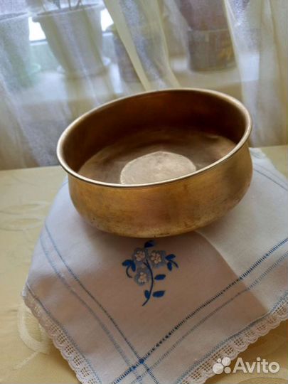 Старинная чаша-капельница под самовар